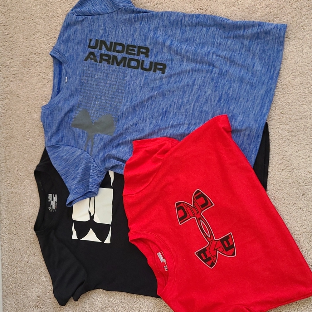 Set of 3 Boys UA tees